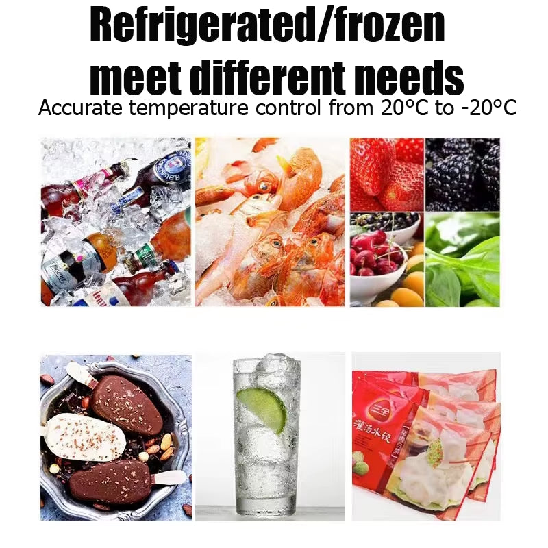 Alpicool 25L Car Refrigerator 12V24V Car Fridge Compressor Refrigeration Portable Cooler 220V Car Home LED Truck Freezer