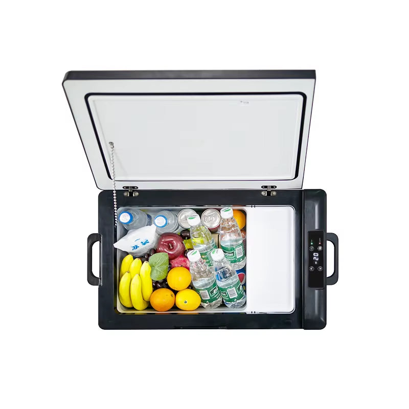 Alpicool 25L Car Refrigerator 12V24V Car Fridge Compressor Refrigeration Portable Cooler 220V Car Home LED Truck Freezer