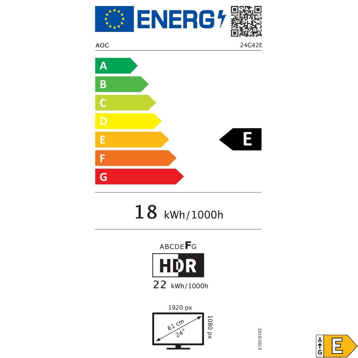 Écran AOC 24G42E Full HD 24"