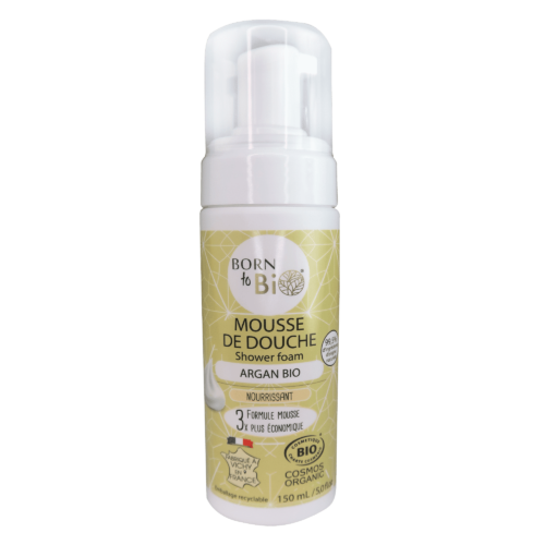 Mousse de Douche Argan - Certifiée Bio-0