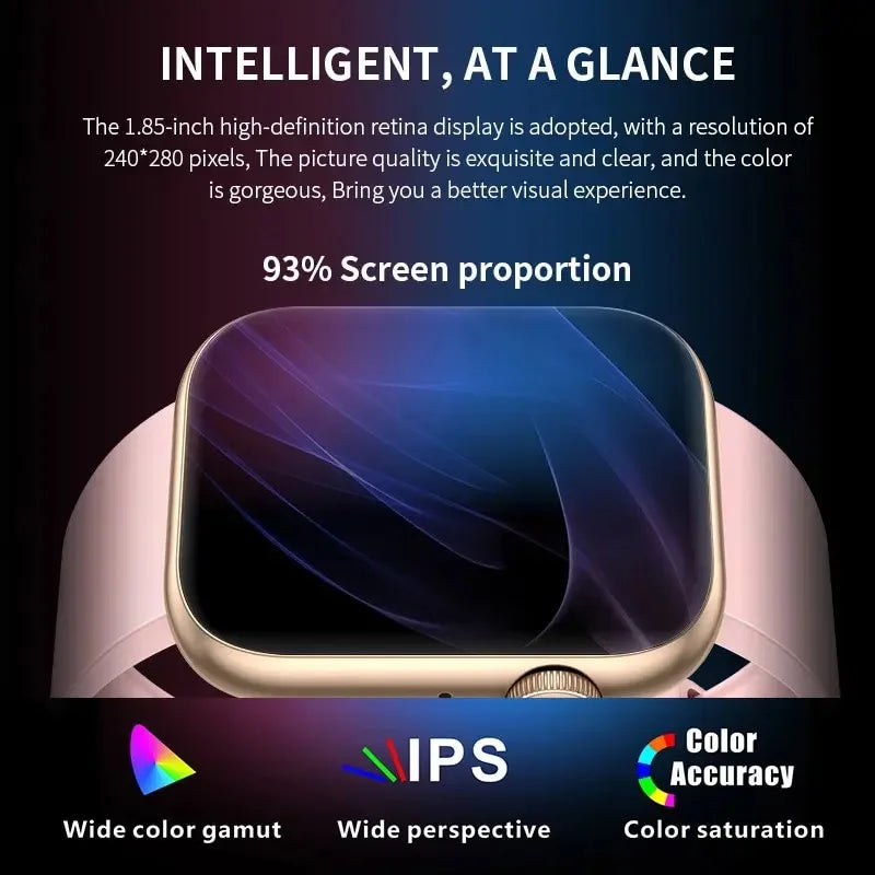 NNEOBA Fitness Smartwatch Gold