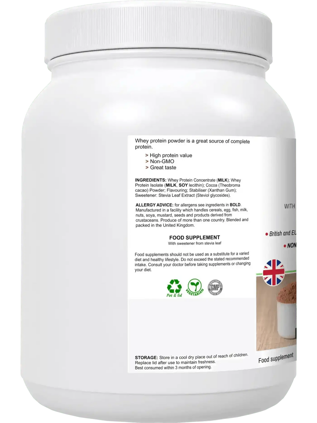 WheyPro - Chocolate Whey Protein Powder