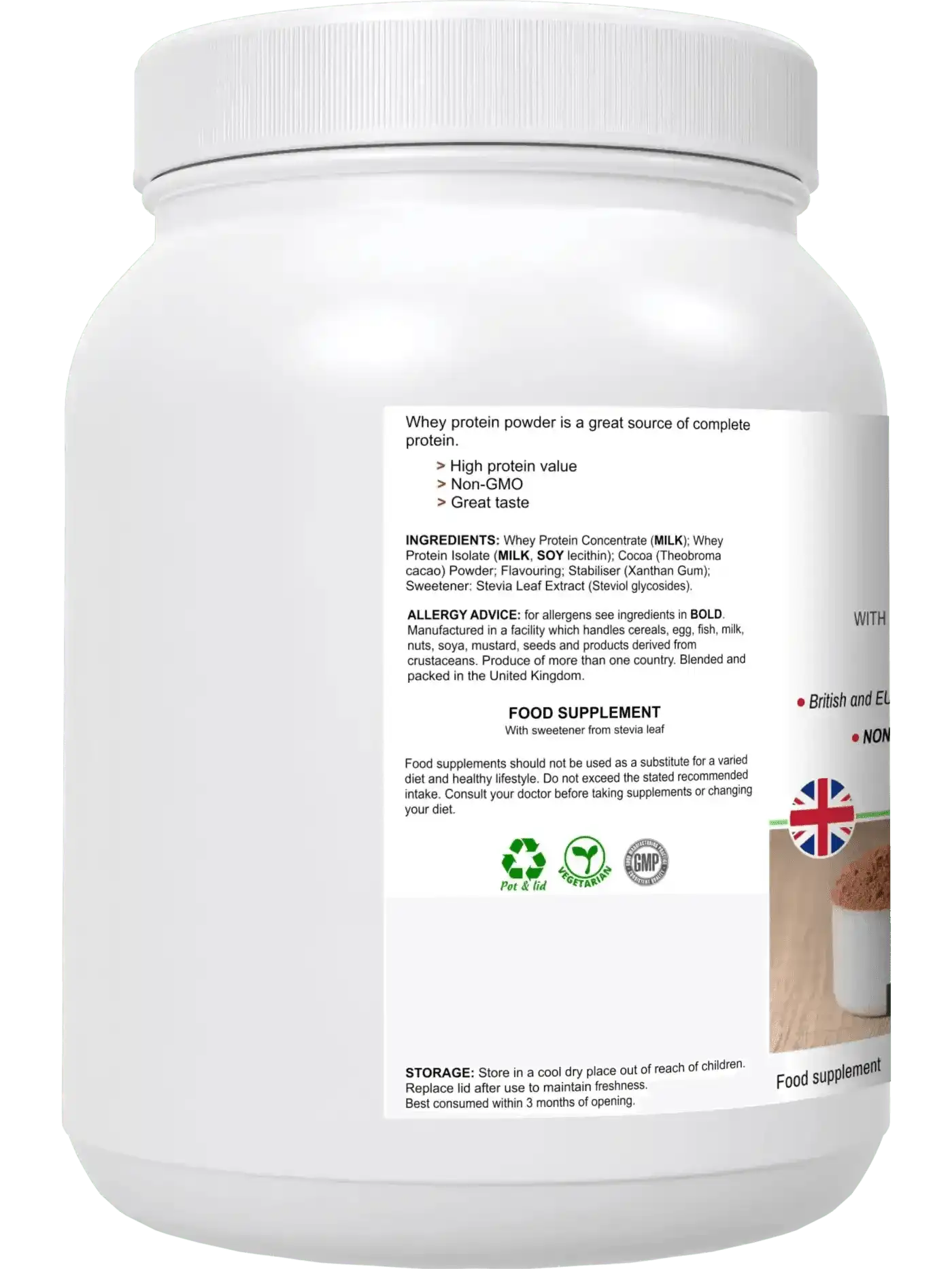 WheyPro - Chocolate Whey Protein Powder